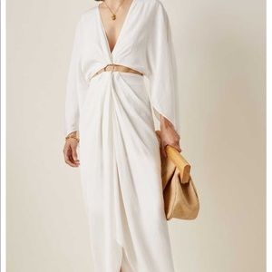 Significant Other Exclusive Provence Cutout Georgette Maxi Dress Sz.2